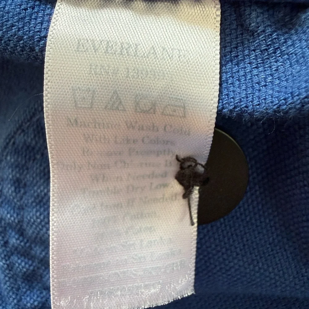 Cobalt Blue Chore Jacket Chore Coat Utility Jacket Workwear Size XS - Picture 4 of 5